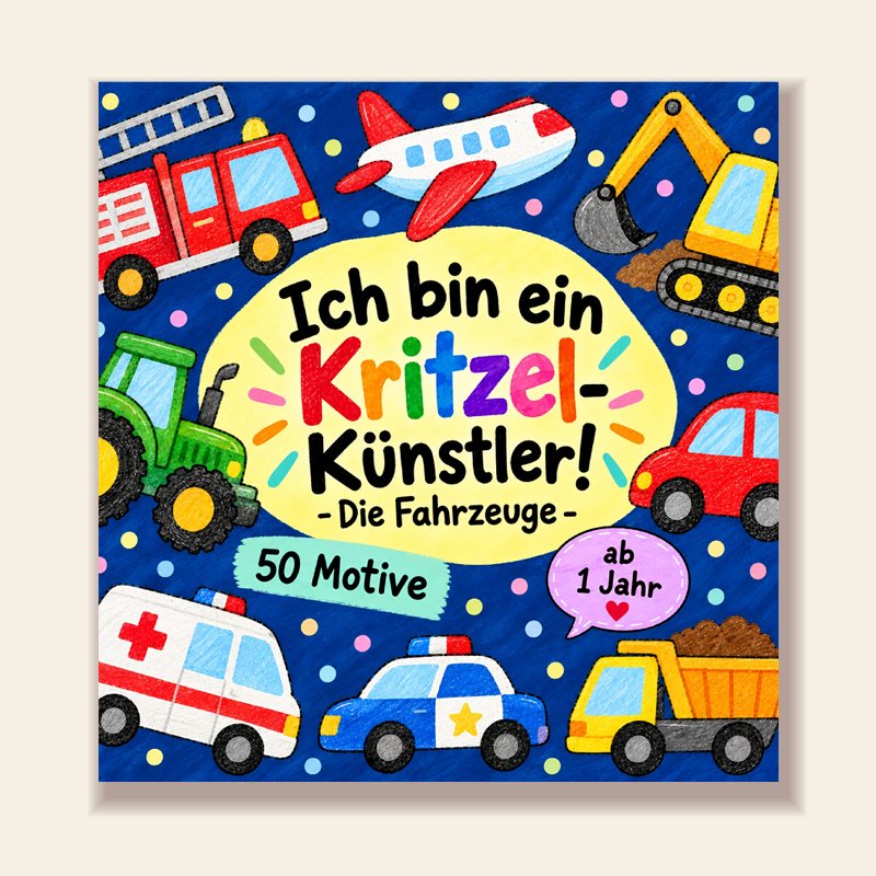 Ich bin ein Kritzel-Künstler! Die Fahrzeuge