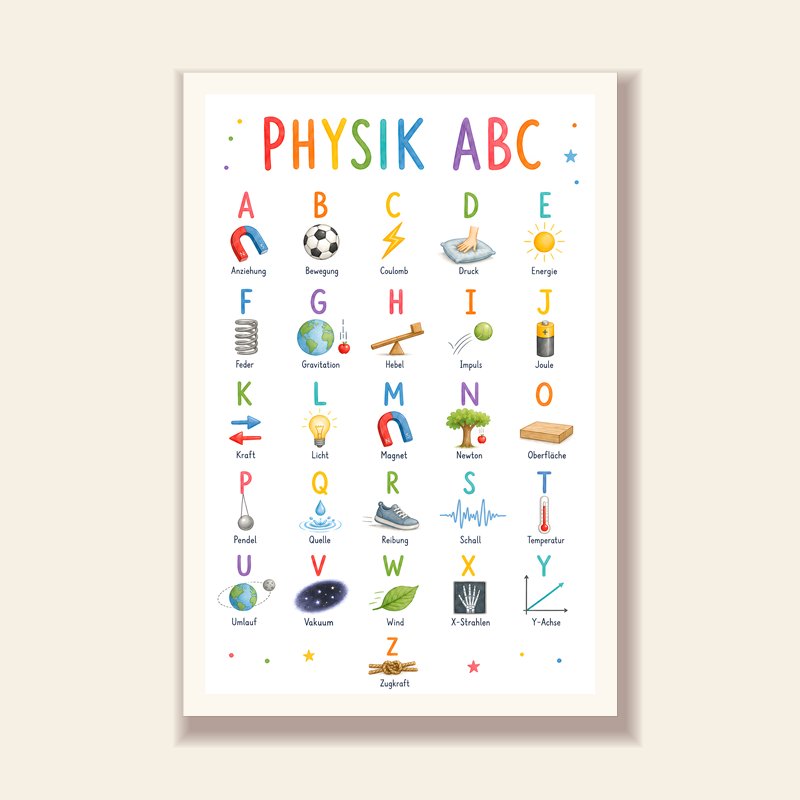 Poster Physik-ABC